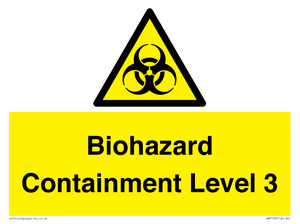 Biohazard  Containment Level 3